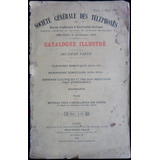Catálogo Antiguo Teléfonos Société Générale Des Téléph 23100