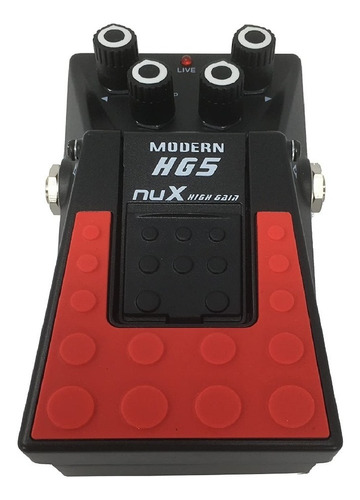 Pedal De Efecto Nux Hg5 Modern High Gain