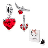 Charm Pandora Original Disney Mickey Minnie Mouse Corazon