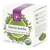 [té Sugimoto] Mezcla Orgánica De Matcha Sencha, Auténtico Té