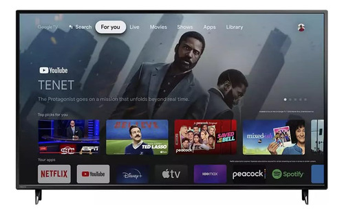 Pantalla Philips 50'' Led 4k Uhd Smart Google Tv Hdr10 
