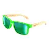 Lentes Sol Moda Madera Gafa Palmtree Soul Colors Polarized