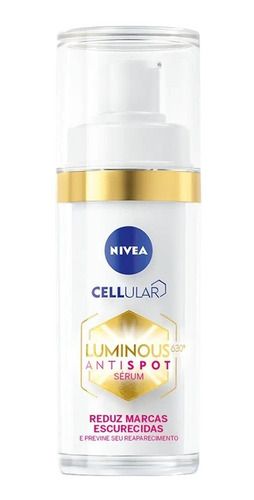 Serum Facial Nivea Luminous 630 Clareador De Manchas 30ml