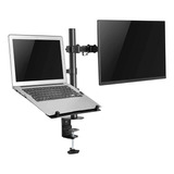 Soporte Monitor Y Notebook Brazo Articulado Escritorio