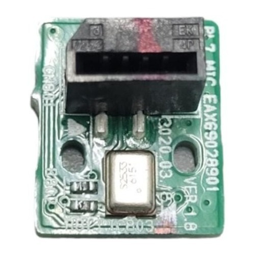 Placa Microfone Cx De Som LG Pl7 Ebr89067704 Original