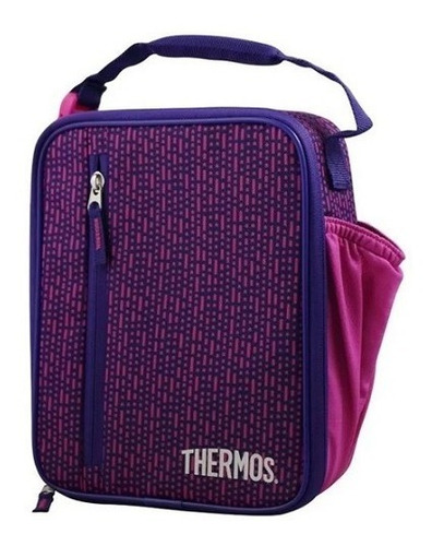 Lunchera Térmica Thermos Escolar 4 Lt Bolso Infantil Vianda Color Violeta