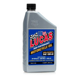 Lucas Oil Sae 10w40 Semi Sintetico Motorcicle Oil X 946 Cc
