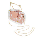 Bolso De Pvc Transparente A La Moda, Bandolera, Bolso Con Ca