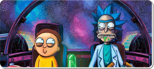 Mousepad Rick & Morty Xxl 90x40cm Gammer Full