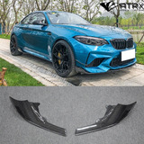 Colmillos Lip Bumper Fascia Bmw M2 F87 2017 2018