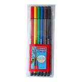 Plumón Stabilo Pen 68 X 6 Uds