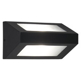 Aplique Bidireccional Exterior Pared 1 Luz Apto Led Hierro