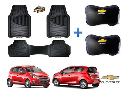 Tapetes Armor All + Cojines Chevrolet Beat Hb 2018 A 2022