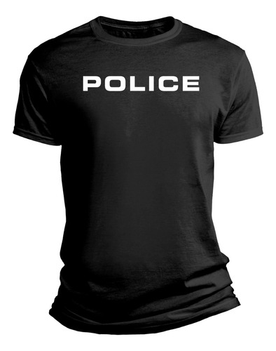 Playera Diseño Policia Para Caballero / Dama