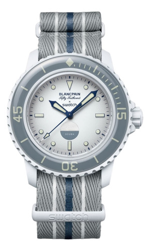 Reloj Swatch X Blancpain Antartic Ocean Edicion Especial