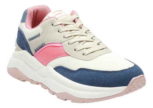 Tenis Casual Dama Color Multicolor Flexi Estilo 124902