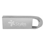 Memoria Usb 128gb Stylos Stmus5128b St500 Color Plateado Liso