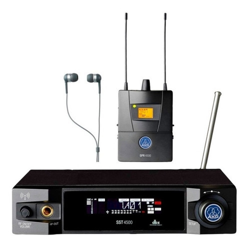 Monitor Sem Fio Akg In Ear Ivm 4500 Bdi C/fone Ip2 Ivm4500 110v