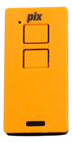 Controle Remoto Alarme Tx Pix Ipec Ppa Portão 433mhz Laranja