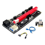 Tarjeta Riser V009s Usb 16x Pci-e Mineria Cripto Btc Miner