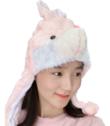 Gorro Touca Infantil Adulto Bichinho Pelúcia Animal Fantasia