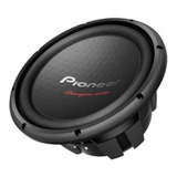 Subwoofer Pioneer 12 Polegadas Tsw312s4 1600w Grave Som Auto