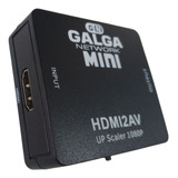 Conversor Hdmi A Av Adaptador De Video Hdmi A Av 1080p