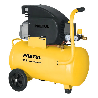 Compresor de aire eléctrico portátil Pretul COMP-40LP 40L 2hp | Envío gratis