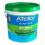 Cloro Atclloro Tripla Ação Balde 10kg Para Piscina 3 Em 1 