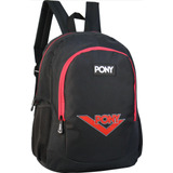 Mochila Escolar Colegial Skate Moda Retro Pony