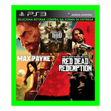 Combo Red Dead Redemption + 2 Jogos - Ps3 