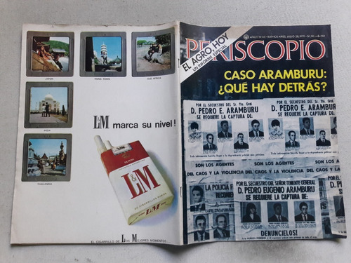 Revista Periscopio Nº 45 Año 1 - Julio 1970 - Caso Aramburu