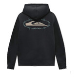 Buzo Con Cierre Quiksilver Mikey Zip Hood Hombre Oversize