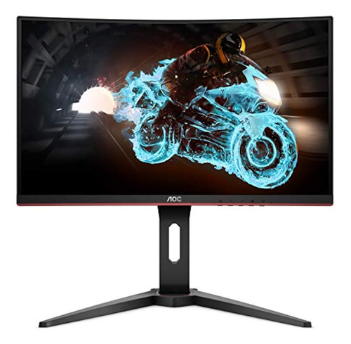 Aoc C24g1a 24  Monitor Curvo Para Juegos Sin Marco, Fhd 1920