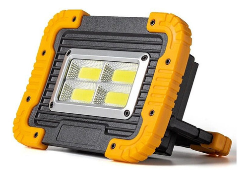 Foco Led Solar Recargable 200w Trabajo Camping Emergencia.