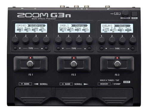 Zoom G3n Pedalera Multi Efecto Guitarra Loop