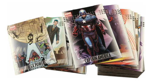 Tarjetas Marvel Now! 2013 Colección Completa Condiciones 