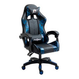 Silla Panther Gamer Profesional Reclinable Con Masajeador 