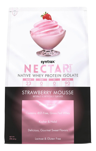 Nectar Whey Protein Isolado 907g - Syntrax | Todos Sabores