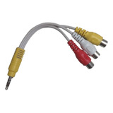 Cables Plug 3.5 17mm A Rca Hembra Audio Y Video