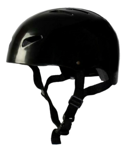 Capacete Skate Patins Patinete Adulto P M Ou G Preto 