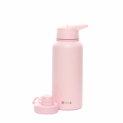 Botella de acero inoxidable Ozz Moderna con capacidad de 960mL color rosa | MercadoLibre