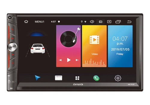 Radio Aiwa Aw-701bt Android10.0 Wifi-mando Timon Con Camara