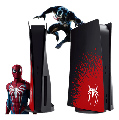 Cubiertas Para Playstation 5 Edicion Spider-man Carcasa Ps5