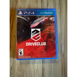 Juego Fisico Ps4 Drive Club Excelentes Condiciones Original