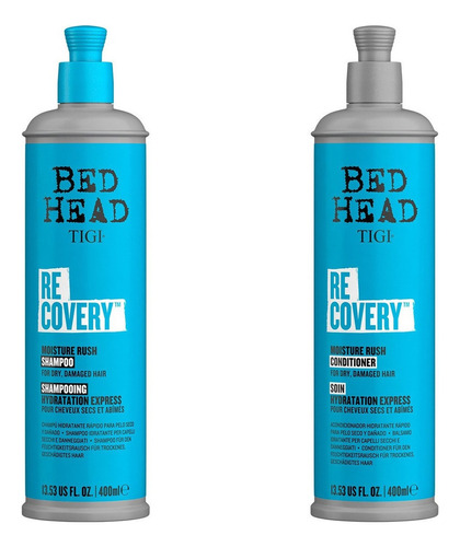 Tigi Bed Head Kit Recovery Shampoo Y Acondicionador X 400ml