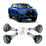 Kit Shocklight Ultra Led Farol Alto E Baixo Hilux 2018 2019