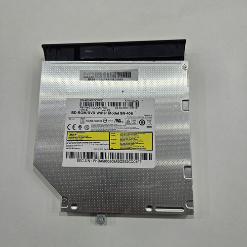 Blue Ray/ Dvd Samsung Np550p5c Sn-406
