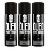 Óleo Para Barba Spray Big Barber 60ml Antifrizz Fardo 3 Unid