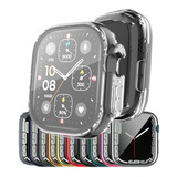 Case Protector Mica Tpu Para Apple Watch Series Se 6 5 4 